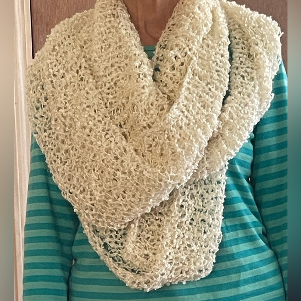 Handmade loop scarf